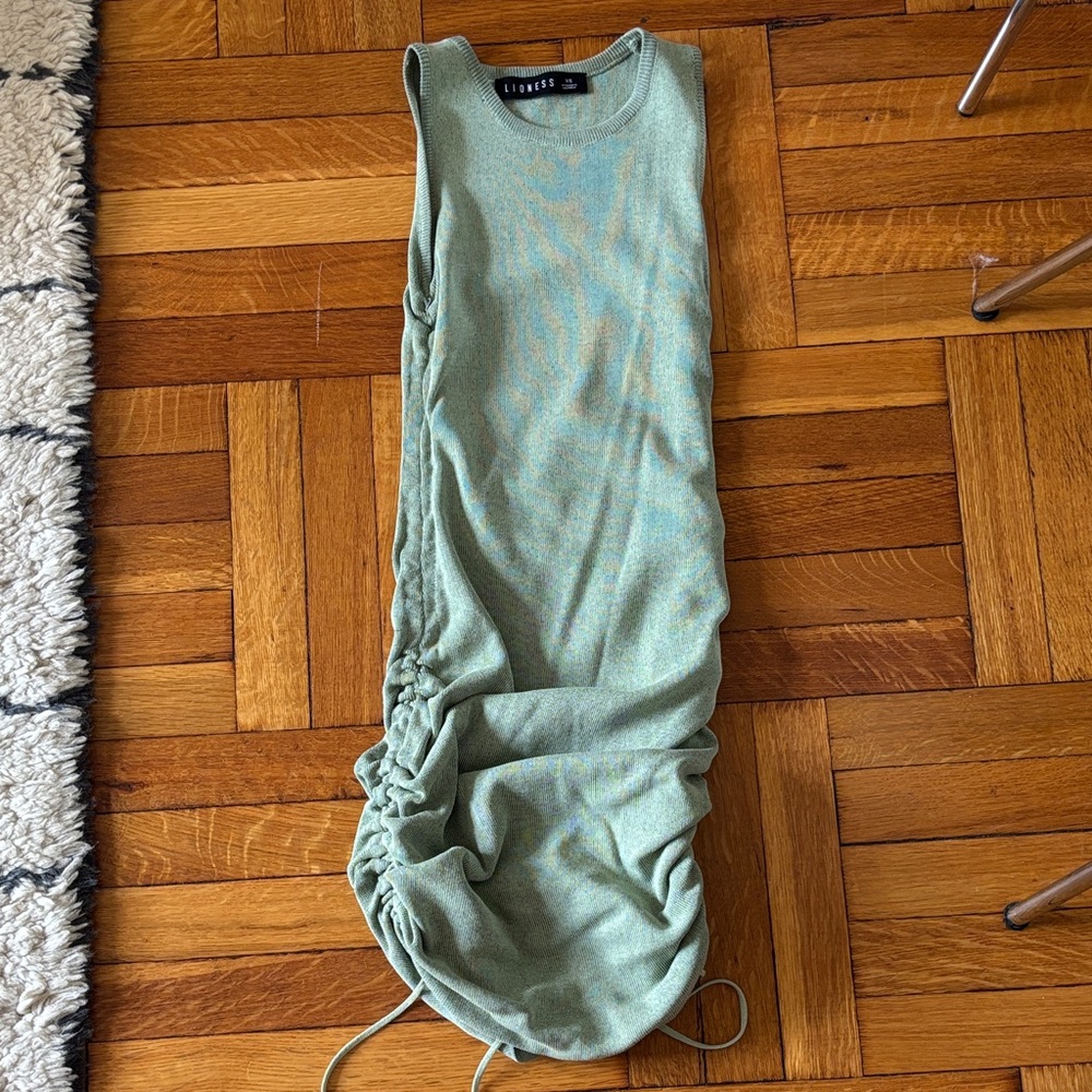 Lioness Green Mini Dress